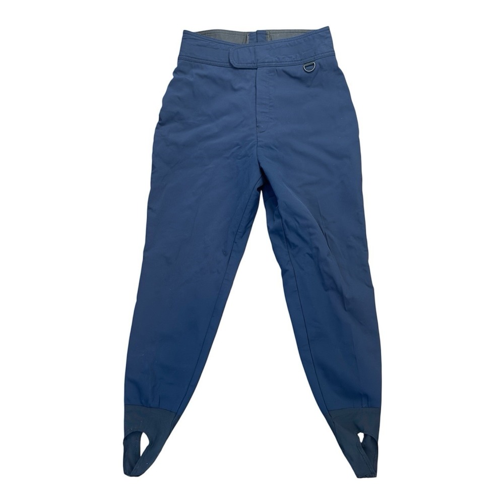 Schoeller Ski Pants Women's 10 Regular Navy Skifans Stretch Stirrup Activewear